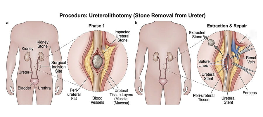 Ureterolithotomy