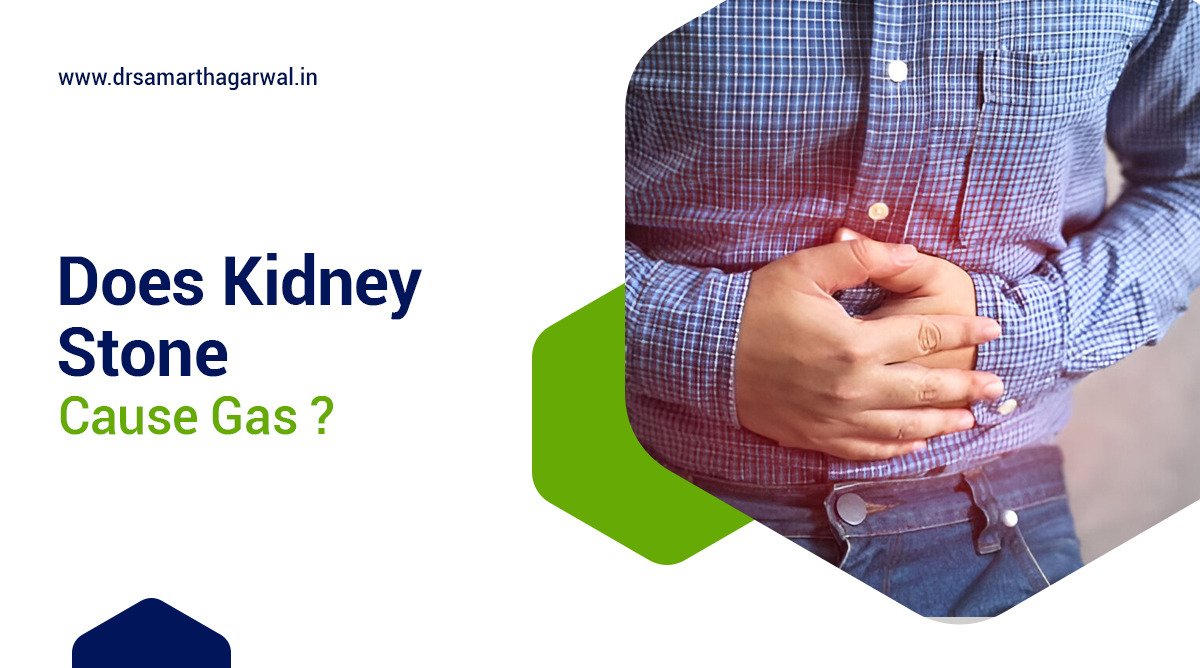 Does kidney stone cause gas